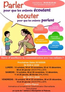 Atelier Parents - Parler pour que les enfants écoutent, écouter pour que les enfants parlent